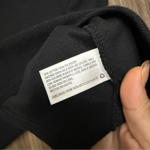 NWT goodfellow & co men’s sz XXl black crew neck pull over heavy weight tee - Picture 5 of 7